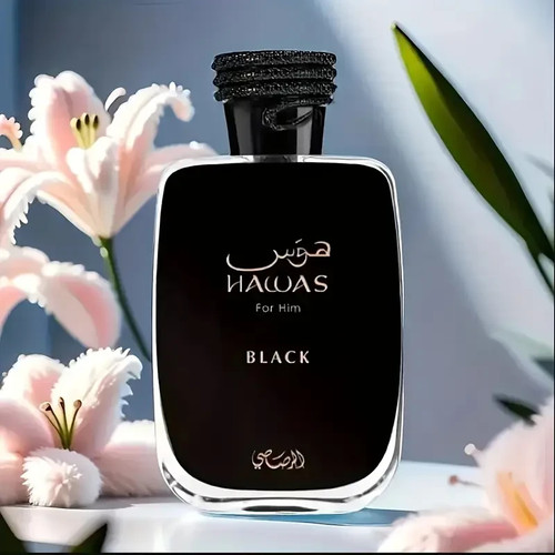 Hawas black perfume 100ml - hawas,
