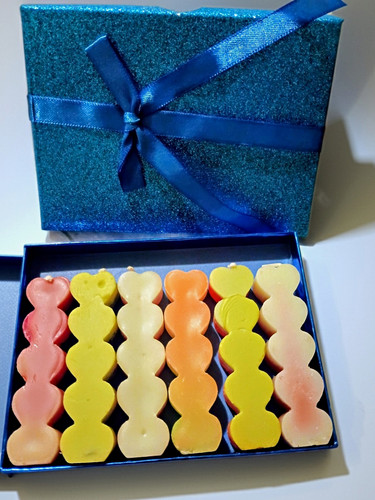 Decorative multicolor candles - multicolor,