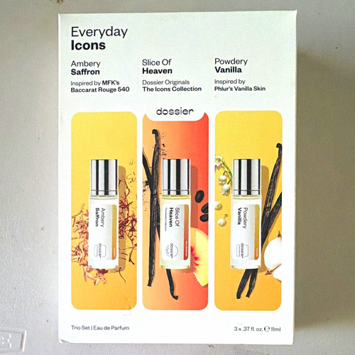 Dossier everyday icons - everyday, trio
