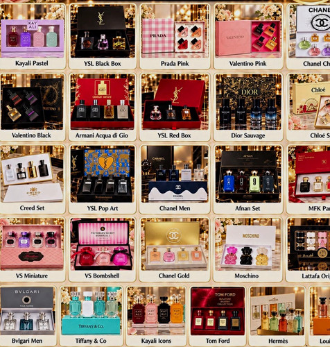 Mix luxury brand miniature - luxury,