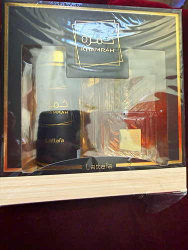 Lattafa khamrah gift set edp - lattafa,