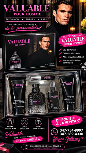 Perfume valuable pour homme - perfume,
