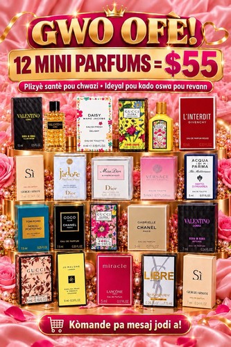 Mini perfums assorted - 12,
