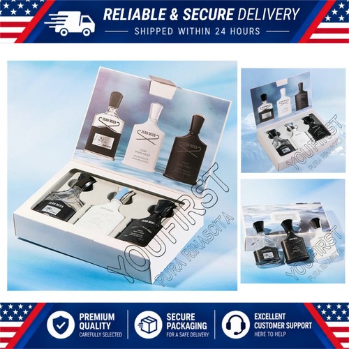 Men perfume gift - box, 3-piece